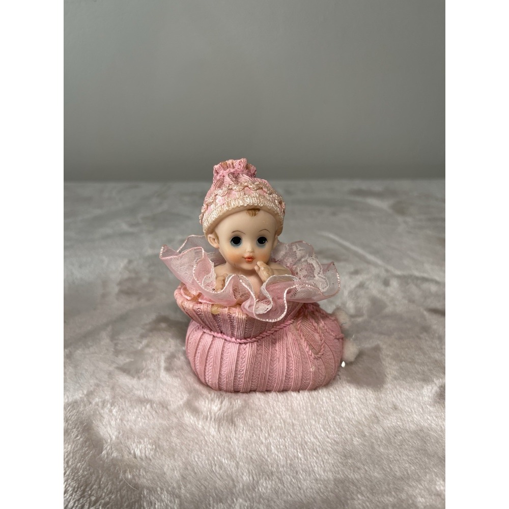 Pink Baby‎ In Bootie Cake Topper - Picture 2 of 5